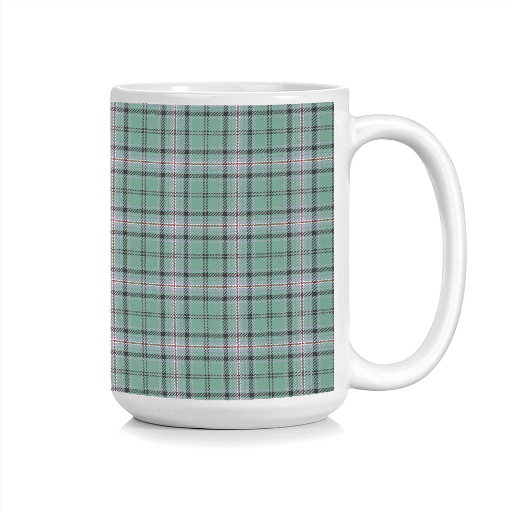 ScotsTee Shop Scottish Kelly of Sleat Hunting Ancient Tartan Ceramic Mug