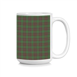 ScotsTee Shop Scottish McPhee Hunting Tartan Ceramic Mug