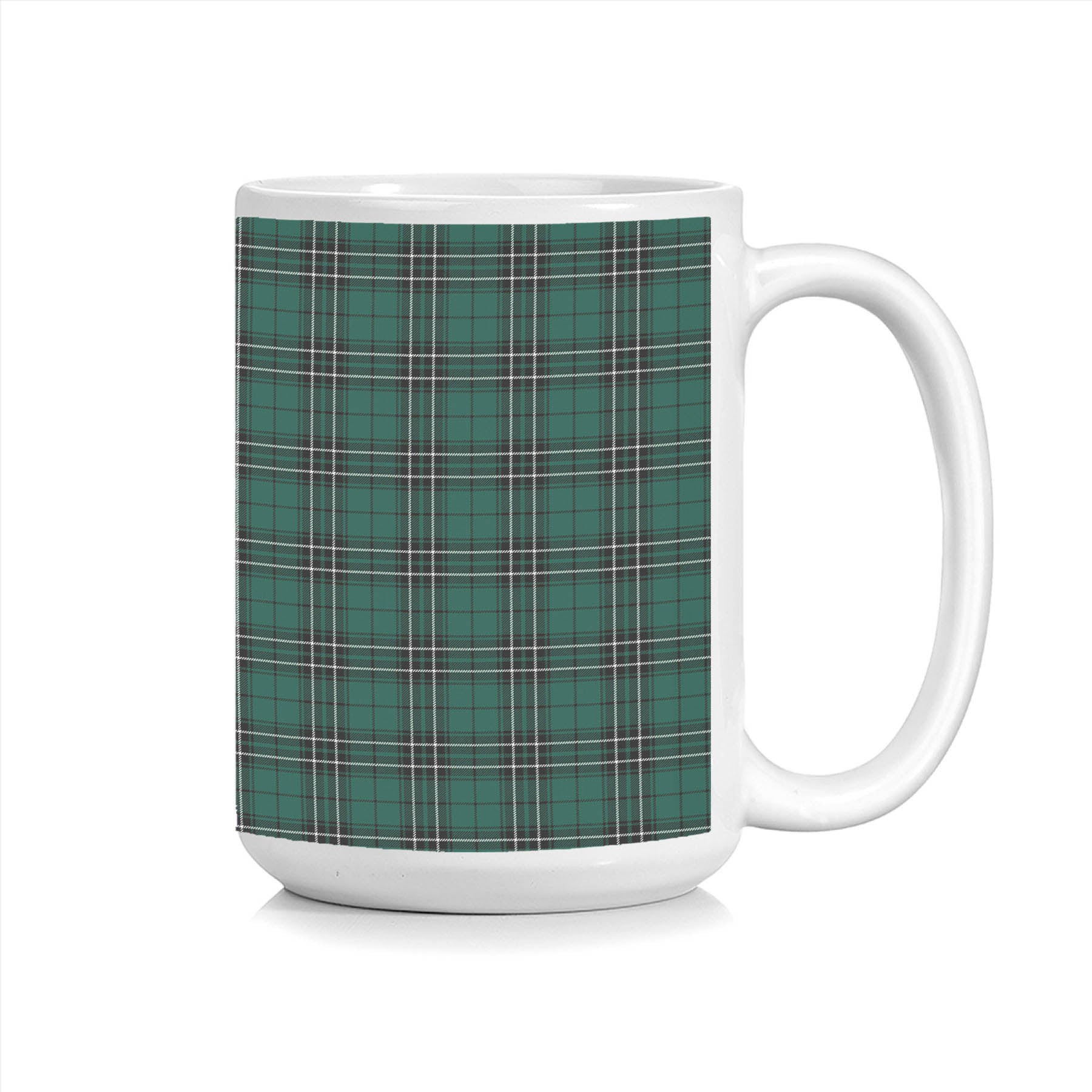 ScotsTee Shop Scottish McLean of Duart Hunting Modern Tartan Ceramic Mug