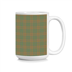 ScotsTee Shop Scottish McAlister of Glenbarr Hunting Modern Tartan Ceramic Mug