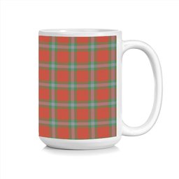 ScotsTee Shop Scottish MacLaine of Loch Buie Ancient Tartan Ceramic Mug