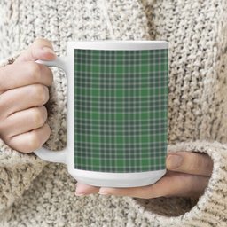 ScotsTee Shop Scottish McDonald Lord of the Isles Hunting Tartan Ceramic Mug