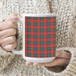 ScotsTee Shop Scottish Stewart of Atholl Modern Tartan Ceramic Mug
