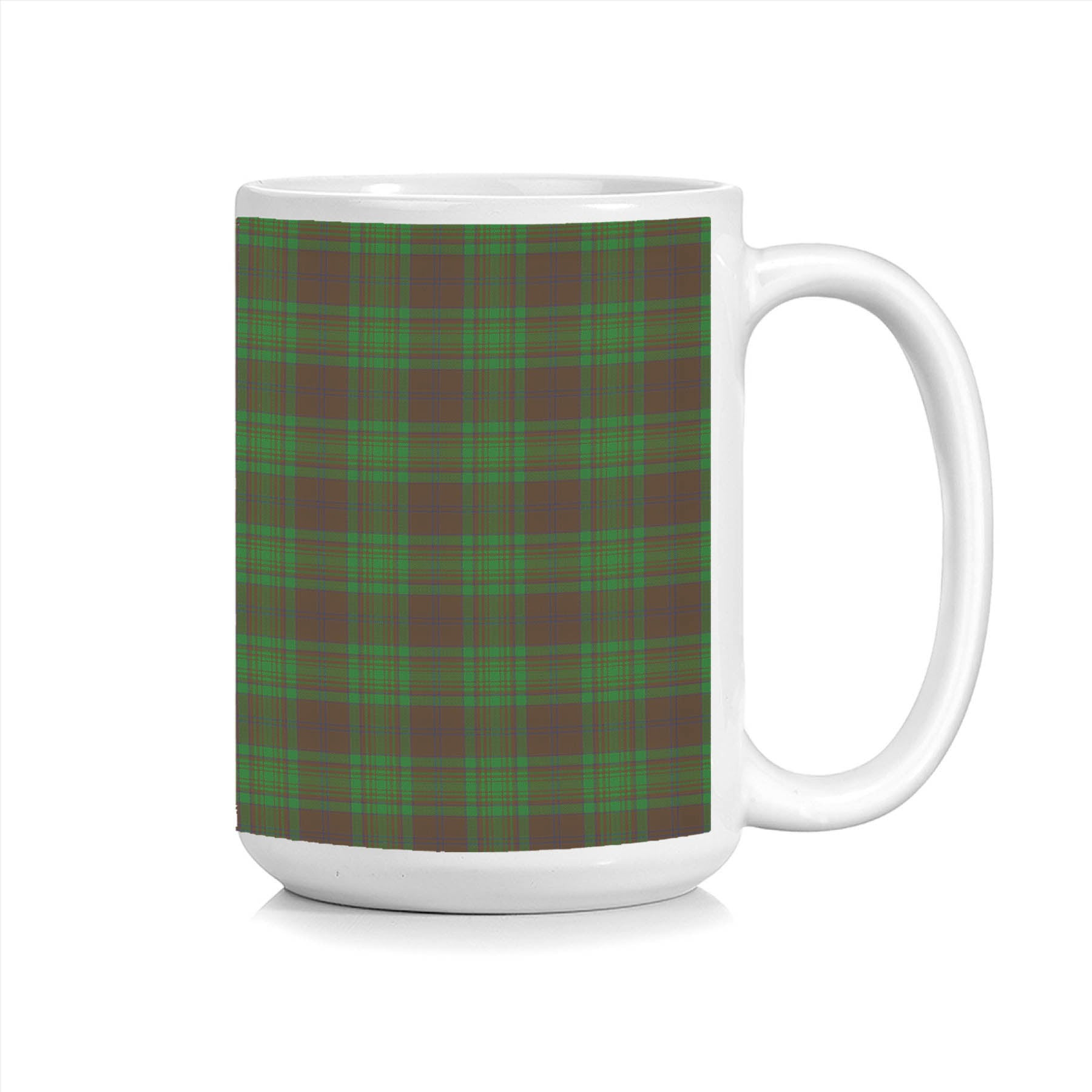 ScotsTee Shop Scottish McAlister of Glenbarr Hunting Tartan Ceramic Mug