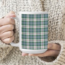 ScotsTee Shop Scottish MacLeod Of Californian Ancient Tartan Ceramic Mug