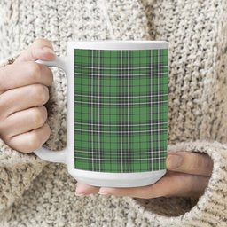 ScotsTee Shop Scottish MacLean of Duart Hunting Ancient Tartan Ceramic Mug