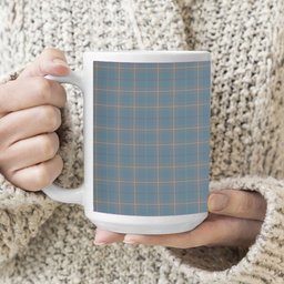 ScotsTee Shop Scottish McKerrell of Hillhouse Dress Tartan Ceramic Mug