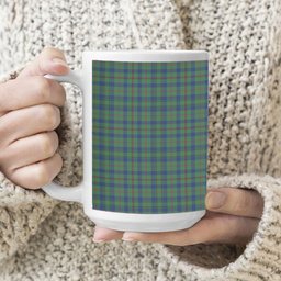 ScotsTee Shop Scottish Moncreiffe of Atholl Modern Tartan Ceramic Mug