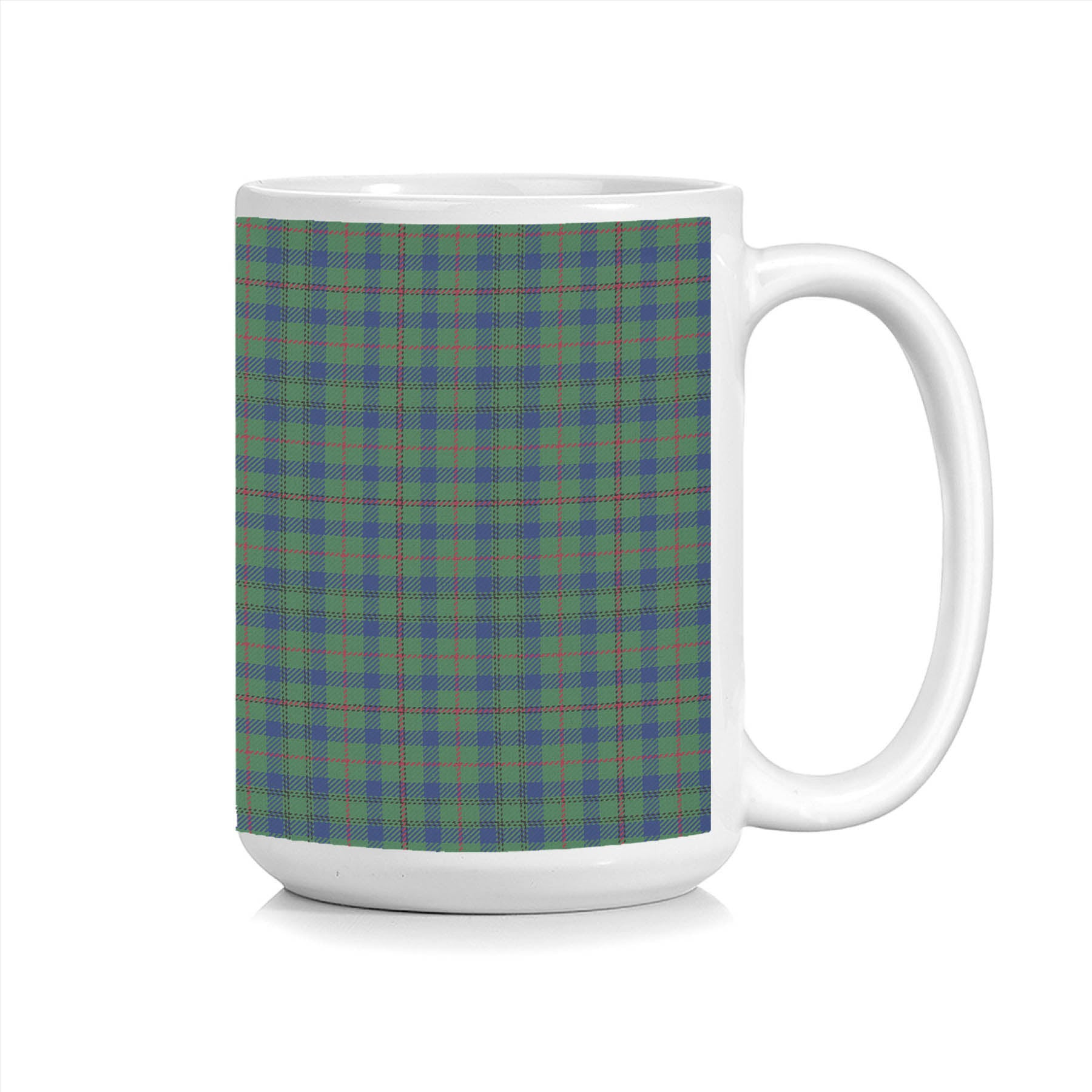 ScotsTee Shop Scottish Moncreiffe of Atholl Modern Tartan Ceramic Mug