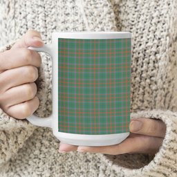 ScotsTee Shop Scottish Shaw of Tordarroch Hunting Ancient Tartan Ceramic Mug