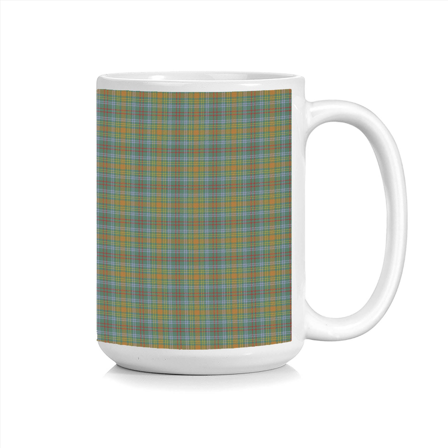 ScotsTee Shop Scottish O'Brien Tartan Ceramic Mug