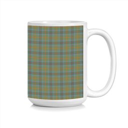 ScotsTee Shop Scottish O'Brien Tartan Ceramic Mug