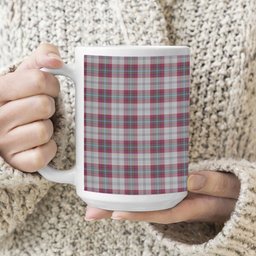 ScotsTee Shop Scottish MacLean of Duart Dress 4 Tartan Ceramic Mug