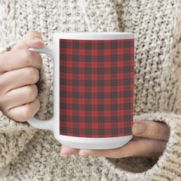 ScotsTee Shop Scottish MacLeod of Raasay Highland Tartan Ceramic Mug