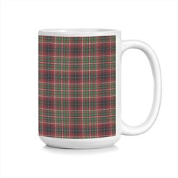 ScotsTee Shop Scottish Innes of Cowie Ancient Tartan Ceramic Mug