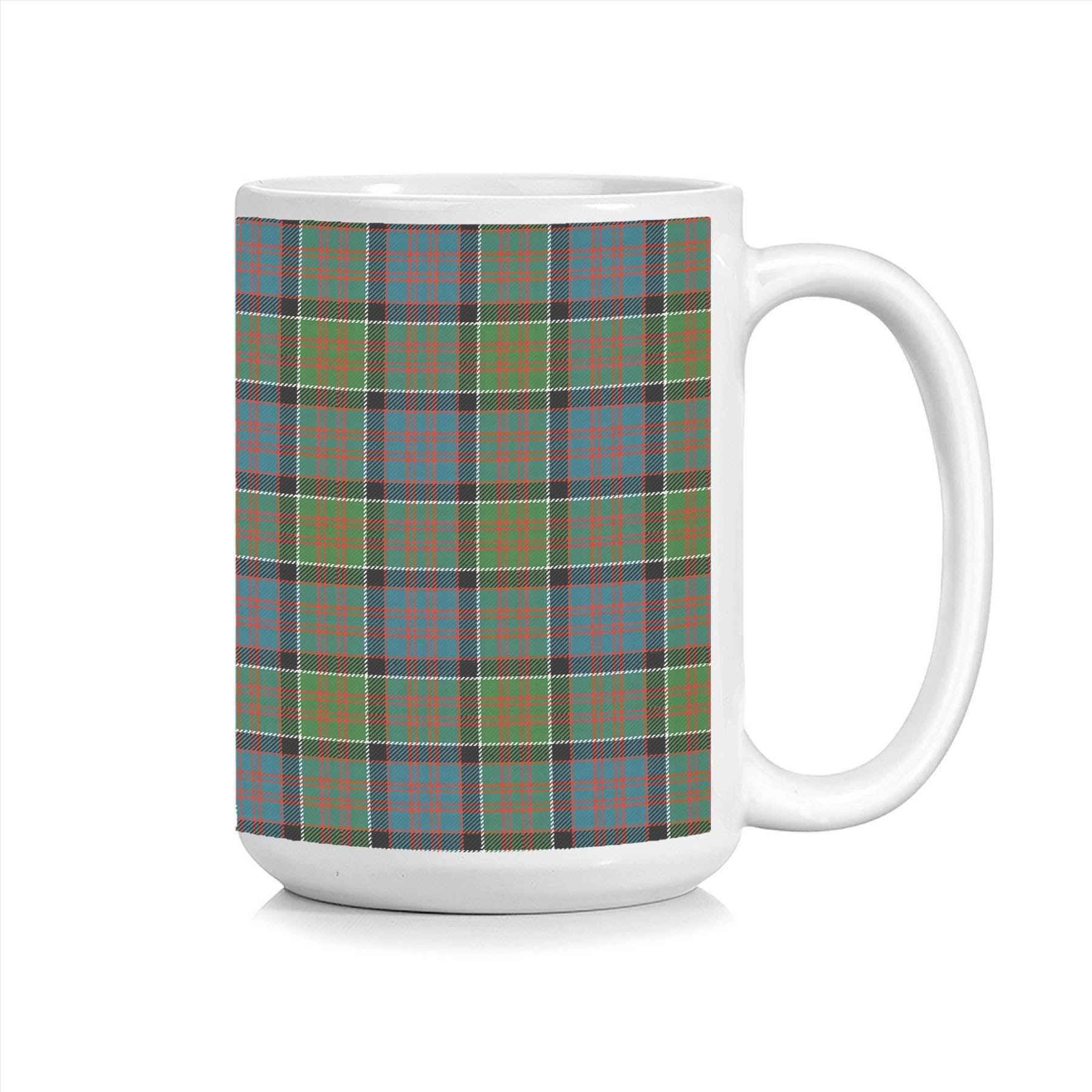 ScotsTee Shop Scottish McDonald of Clan Ranald Ancient Tartan Ceramic Mug