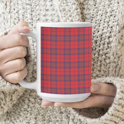 ScotsTee Shop Scottish Ross Old Modern Tartan Ceramic Mug