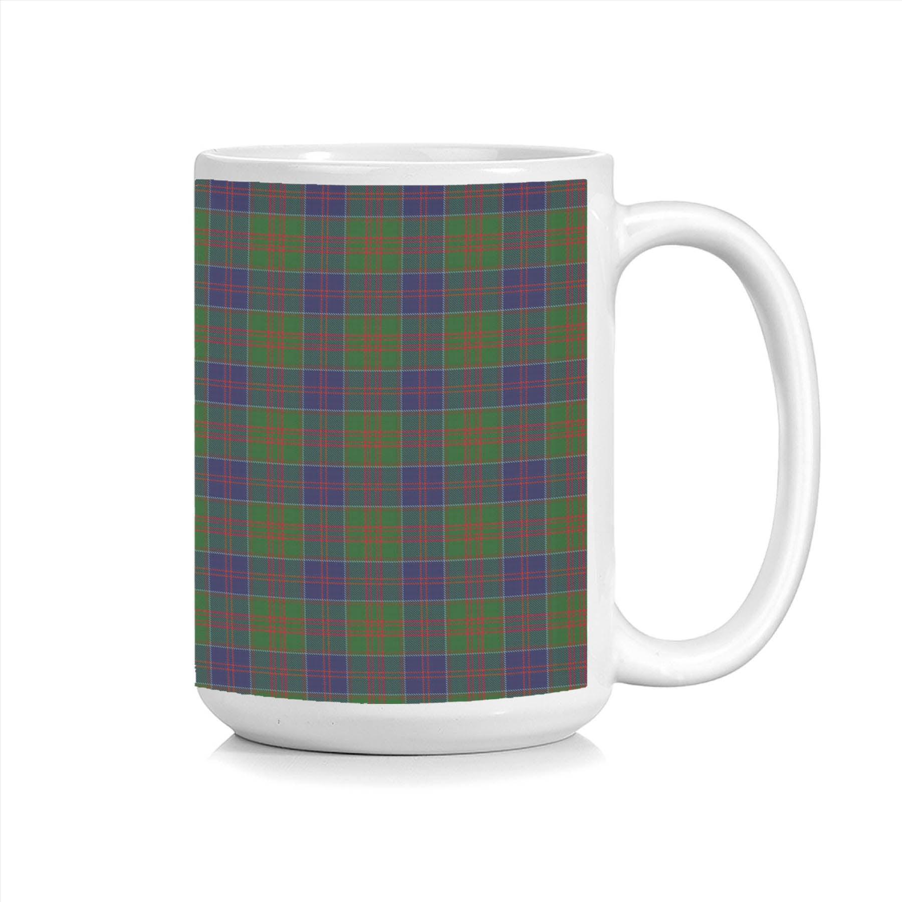 ScotsTee Shop Scottish Stewart of Appin Hunting Tartan Ceramic Mug