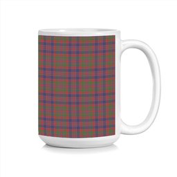 ScotsTee Shop Scottish McDonald of Boisdale Tartan Ceramic Mug