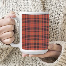 ScotsTee Shop Scottish MacDonald of Ardnamurchan Ancient Tartan Ceramic Mug