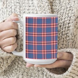 ScotsTee Shop Scottish Laing of Archiestown Modern Tartan Ceramic Mug