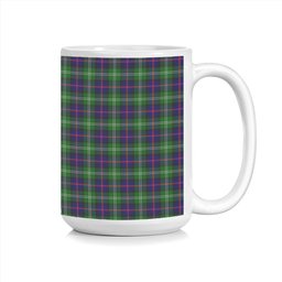 ScotsTee Shop Scottish Sutherland Modern Tartan Ceramic Mug