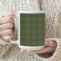 ScotsTee Shop Scottish MacAlister of Glenbarr Hunting Tartan Ceramic Mug
