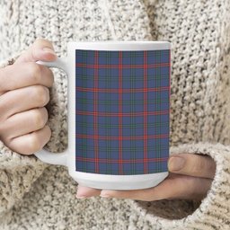 ScotsTee Shop Scottish Montgomery of Ayrshire Modern Tartan Ceramic Mug