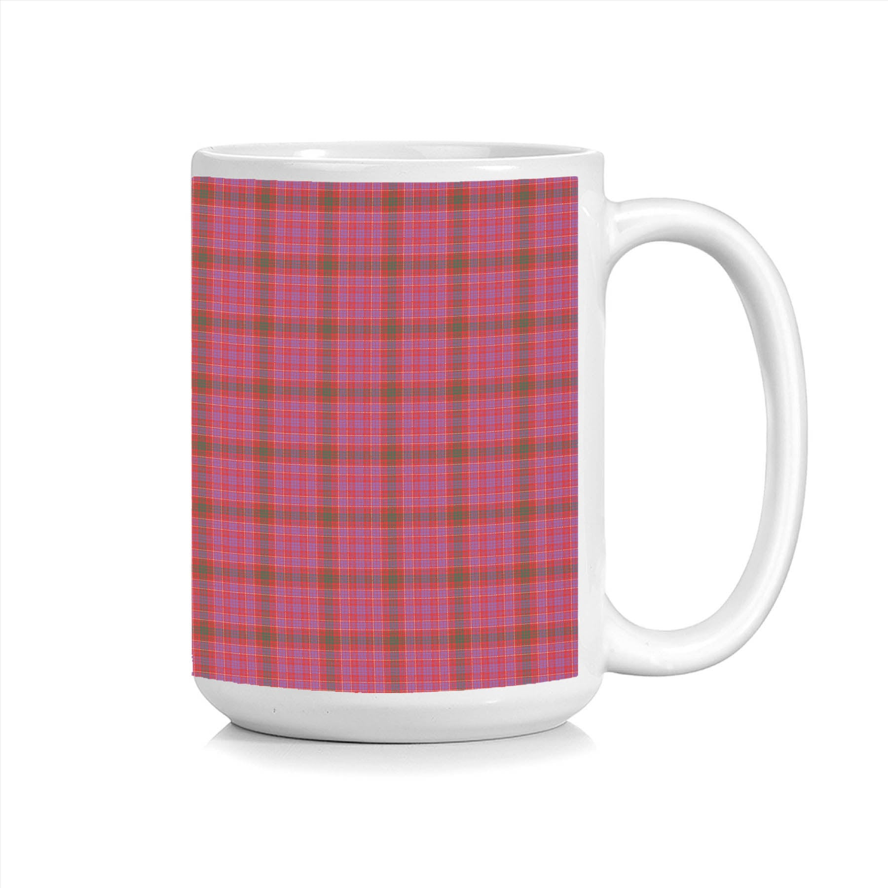 ScotsTee Shop Scottish Lumsden of Clova Modern Tartan Ceramic Mug