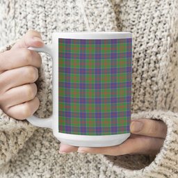 ScotsTee Shop Scottish Stewart of Appin Hunting Modern Tartan Ceramic Mug