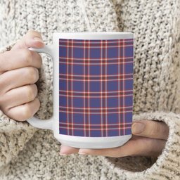 ScotsTee Shop Scottish Laing of Archiestown Tartan Ceramic Mug