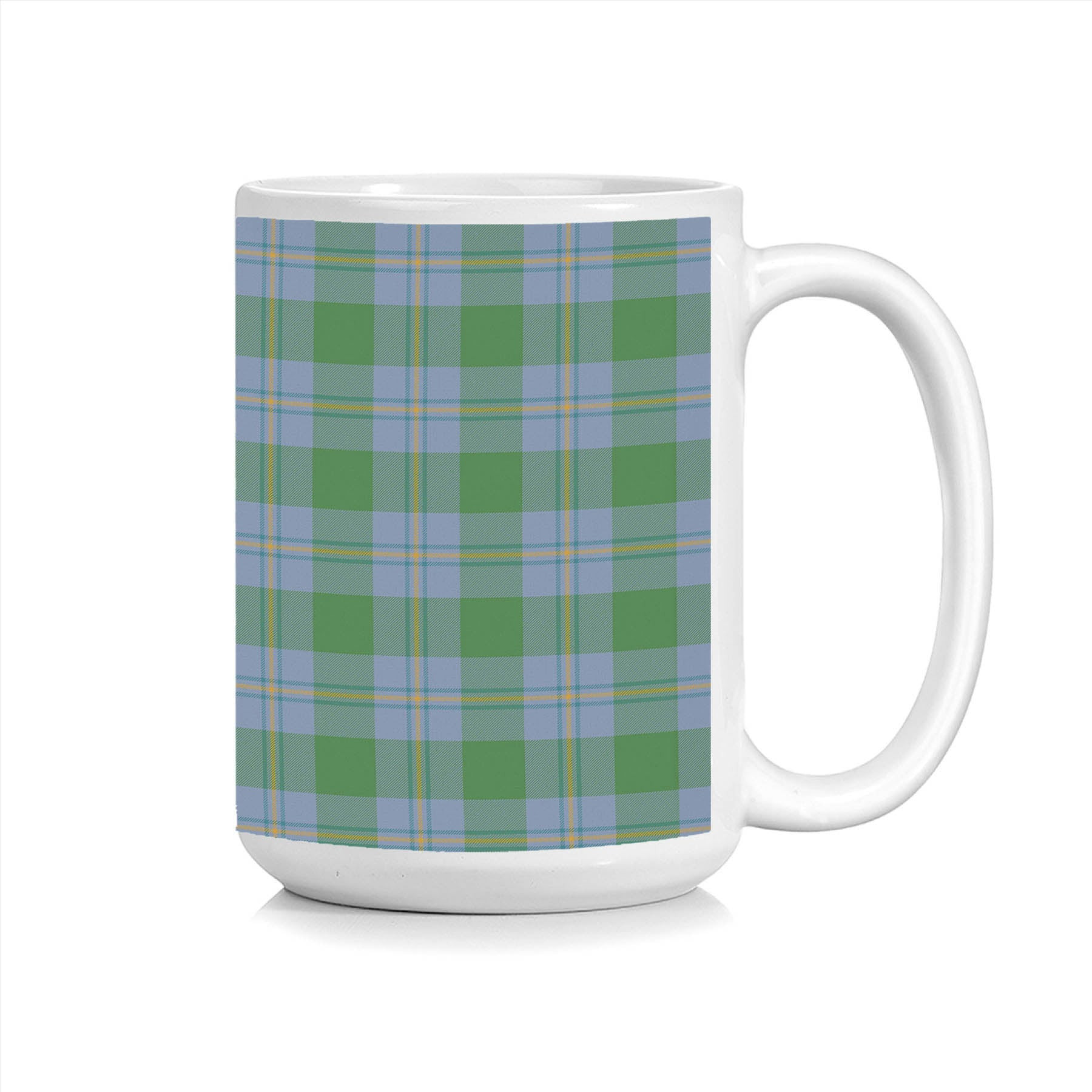 ScotsTee Shop Scottish Irvine of Bonshaw Ancient Tartan Ceramic Mug