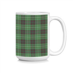 ScotsTee Shop Scottish McAuley of Lewis Ancient Tartan Ceramic Mug