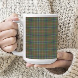 ScotsTee Shop Scottish MacLean of Kingairloch Tartan Ceramic Mug