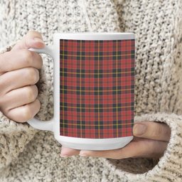 ScotsTee Shop Scottish McAlister of Skye Modern Tartan Ceramic Mug