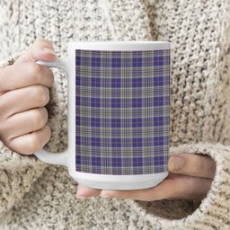 ScotsTee Shop Scottish Hanna of Stirlingshire Tartan Ceramic Mug