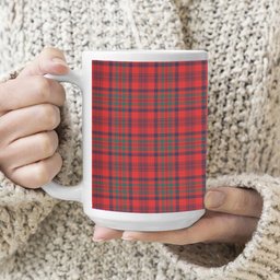 ScotsTee Shop Scottish Murray of Tullibardine Modern Tartan Ceramic Mug
