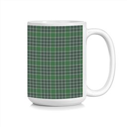 ScotsTee Shop Scottish MacDonald Lord of the Isles Hunting Tartan Ceramic Mug