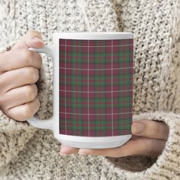 ScotsTee Shop Scottish Stewart of Bute Hunting Tartan Ceramic Mug