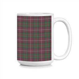 ScotsTee Shop Scottish Stewart of Bute Hunting Tartan Ceramic Mug