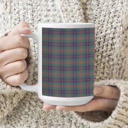 ScotsTee Shop Scottish Stewart of Appin Hunting Modern Clan Tartan Ceramic Mug