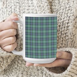 ScotsTee Shop Scottish McDonald of the Isles Hunting Ancient Tartan Ceramic Mug