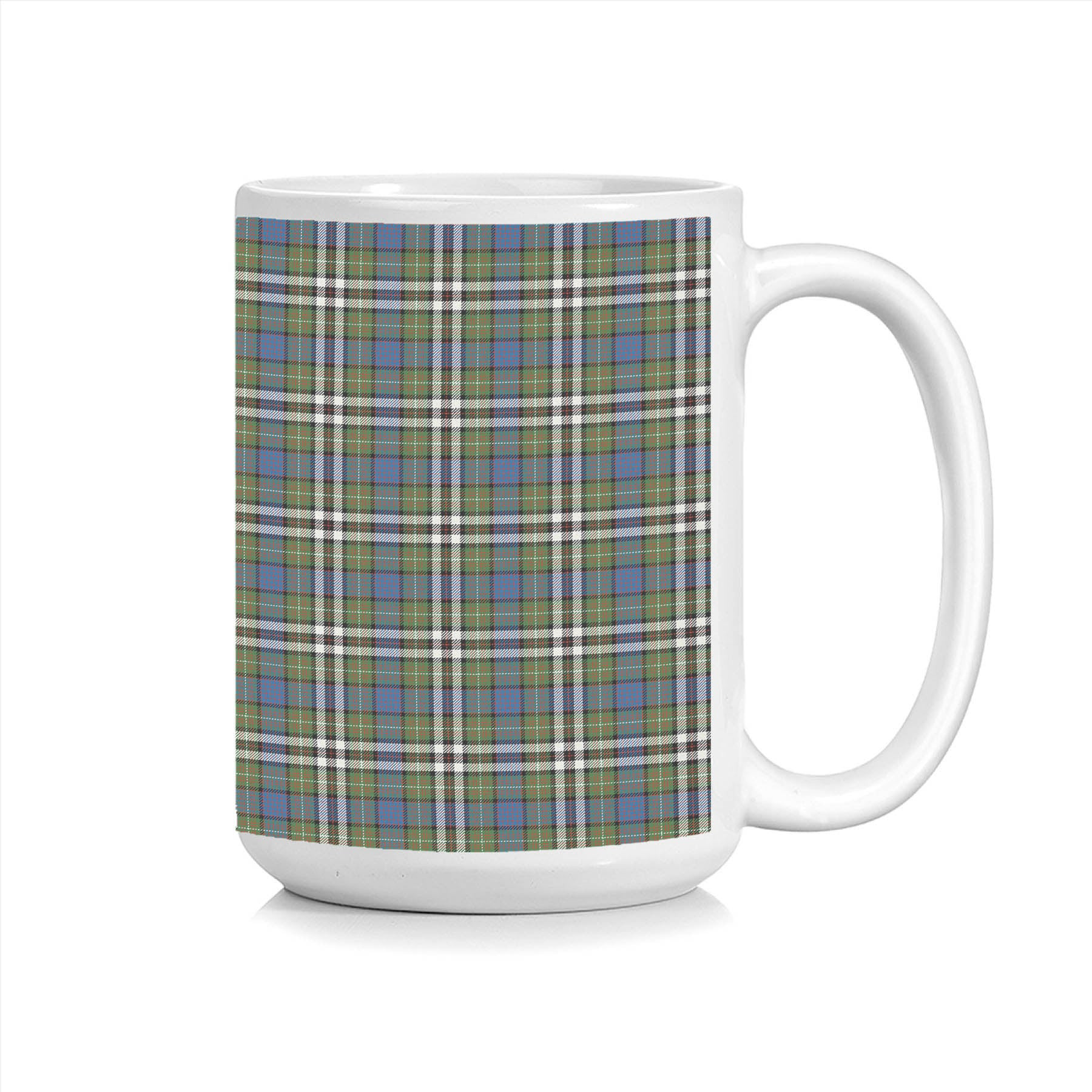ScotsTee Shop Scottish McDonell of Glengarry Dress Ancient Tartan Ceramic Mug