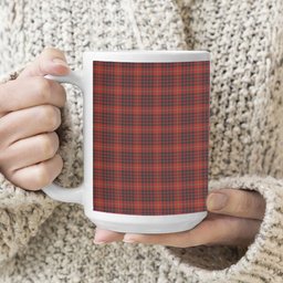 ScotsTee Shop Scottish McDonald of Ardnamurchan Tartan Ceramic Mug