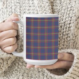 ScotsTee Shop Scottish McLaine of Lochbuie Hunting Modern Tartan Ceramic Mug