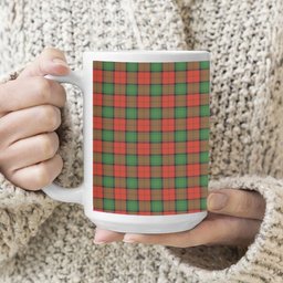 ScotsTee Shop Scottish Stewart of Atholl Ancient Tartan Ceramic Mug