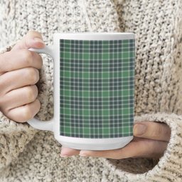 ScotsTee Shop Scottish McDonald Lord of the Isles Hunting Modern Tartan Ceramic Mug