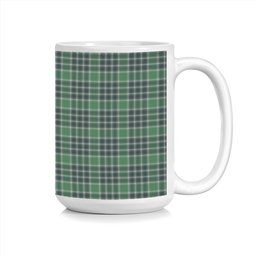 ScotsTee Shop Scottish McDonald Lord of the Isles Hunting Modern Tartan Ceramic Mug