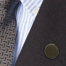 ScotsTee Shop Scottish Buchanan Hunting SC Metal Tartan Lapel Pin (5 pieces)