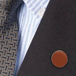 ScotsTee Shop Scottish Bruce Modern Metal Tartan Lapel Pin (5 pieces)